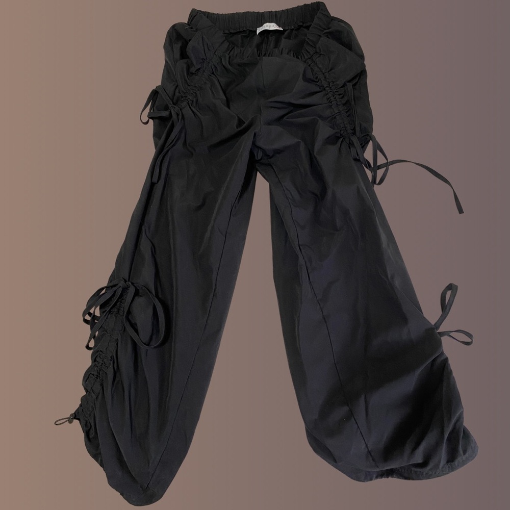 Black Drawstring Pants
